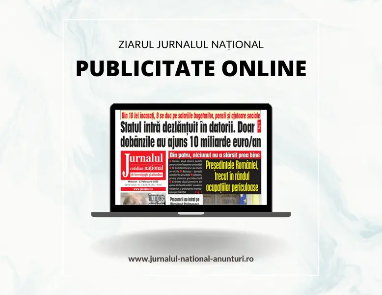 Publicitate online în Jurnalul Național